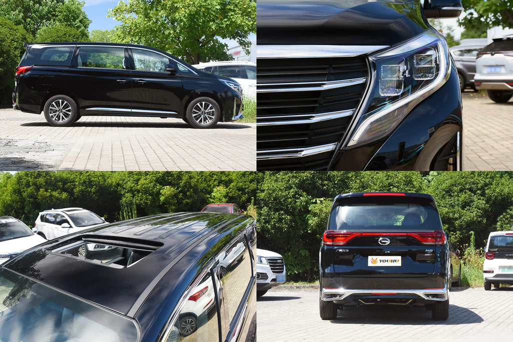 GAC GN8 2024 390T 2.0T 252PS 7-seat mid-large MPV Luxury vs Premium Edition review specs and price