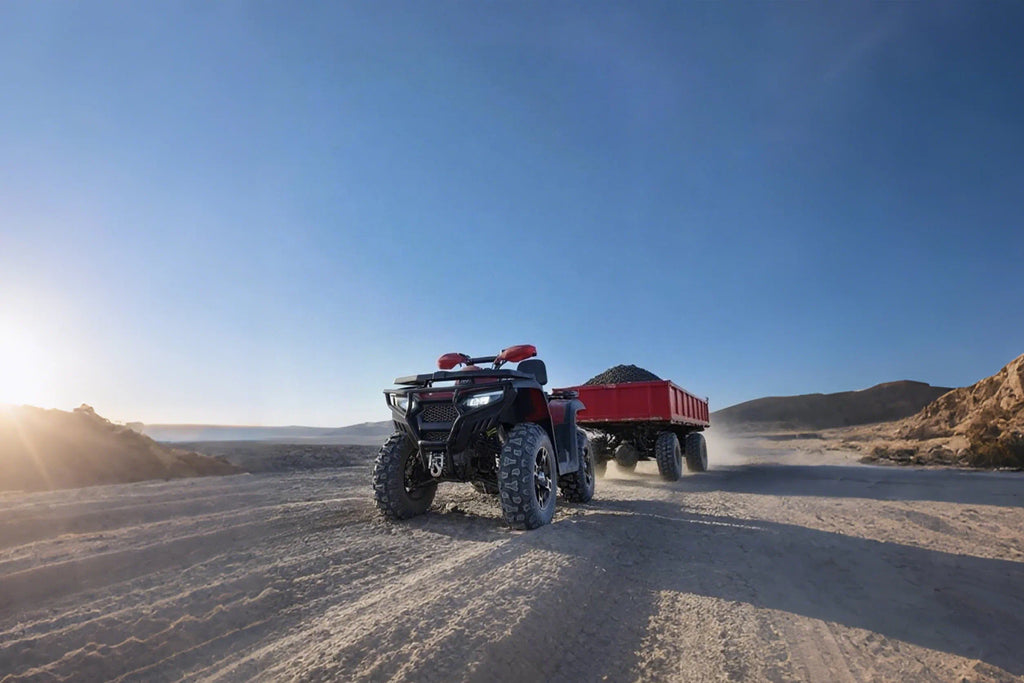 JIALING ATV 320A Factory Supply Extreme Reliable Non-civilian All Terrain Vehicle 4x4 Quad Bike ATV 300CC 500CC 600CC Gas ATV for Adult 2WD/4WD